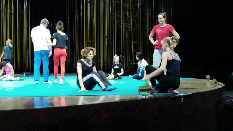 Cirque Du Soleil Varekai Rehearsals 